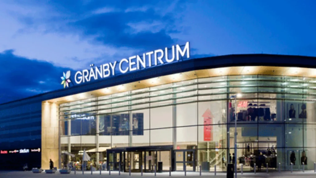 Klotterförsäkring av Gränby Centrum i Uppsala