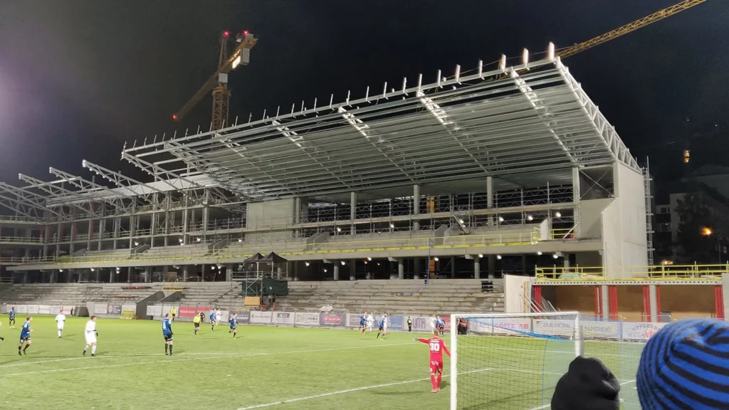 Klotterskydd av nya ”Studenternas IP” i Uppsala